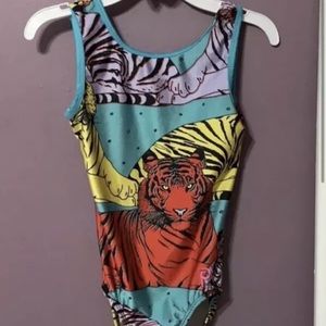 Gymnastics Plum Leotard Size Adult Small